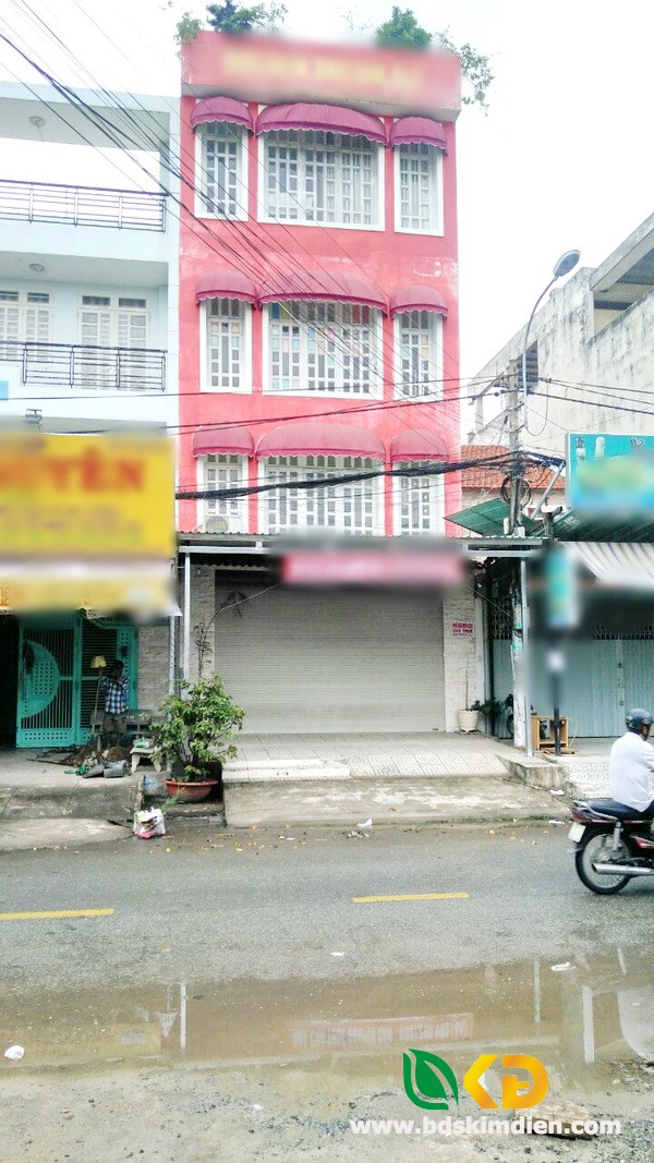 Cho thuê nhà nguyên căn mặt tiền KDC Bình Hưng Huyện Bình Chánh